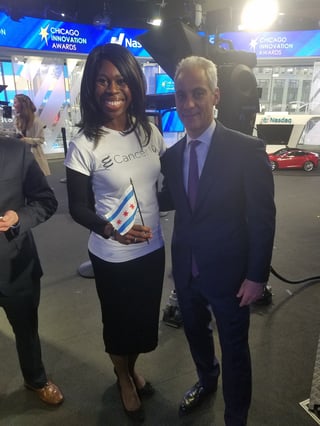 Feyi Olopade Ayodele & Mayor Rahm Emanuel